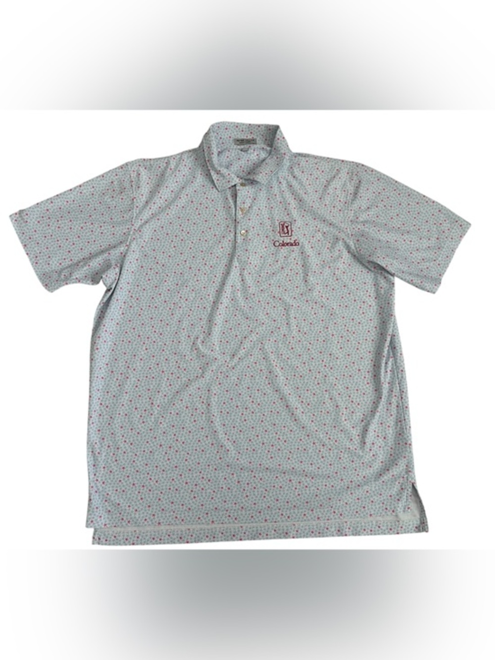 Peter Millar Colorado starfish golfing polo